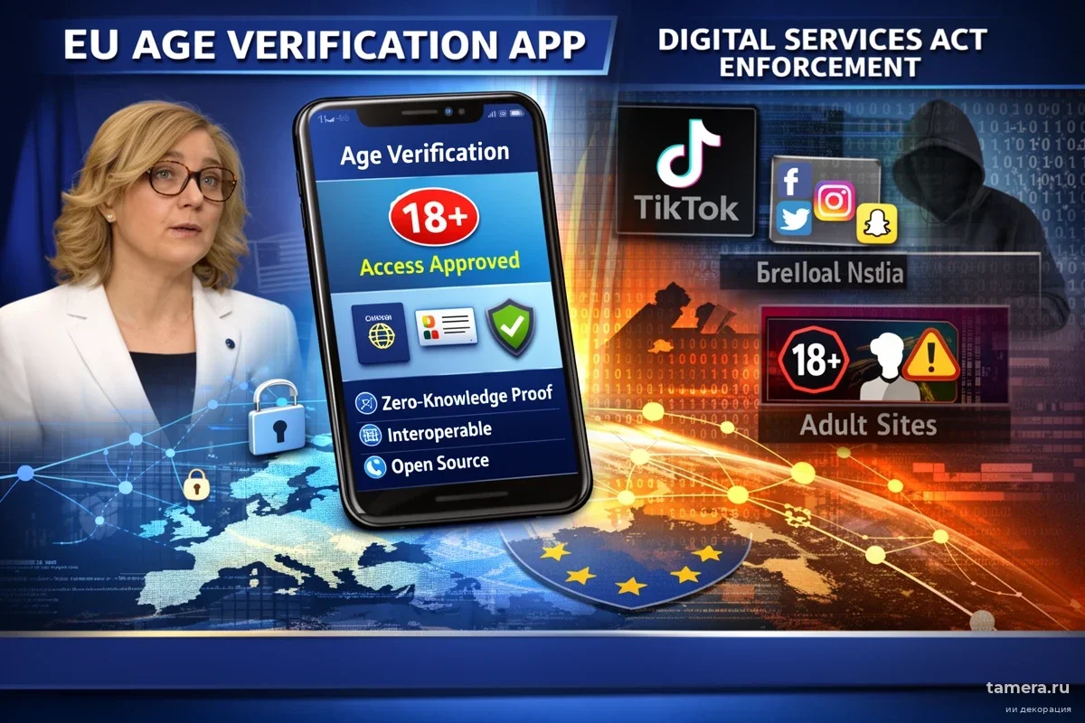 Еврокомиссия вводит цифровой паспорт для интернета: как изменится доступ к сайтам