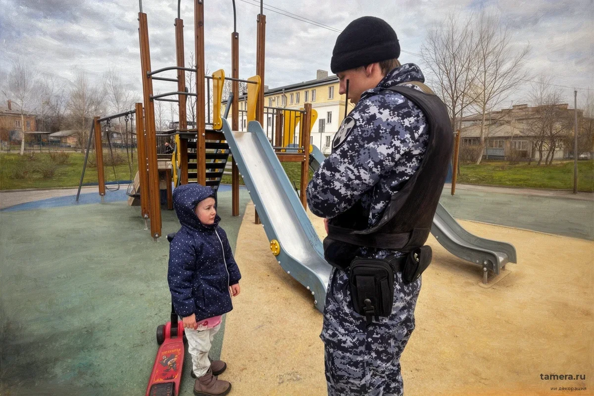 В Ленобласти Росгвардия увезла двух сестер с площадки после слов матери о прогулке